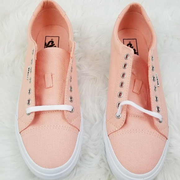tropical peach vans